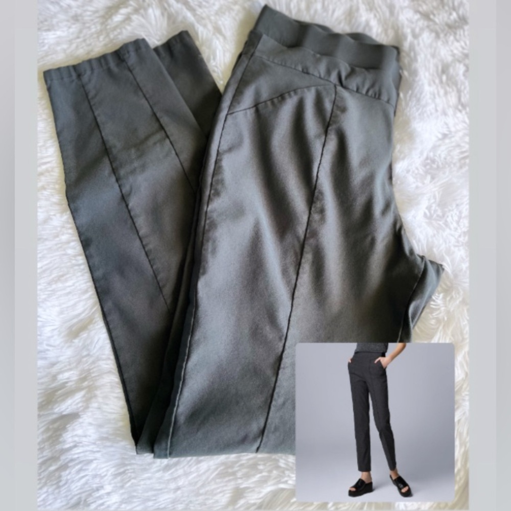 Simply Vera Vera Wang Skinny Mid Rise Pants Gray Size L